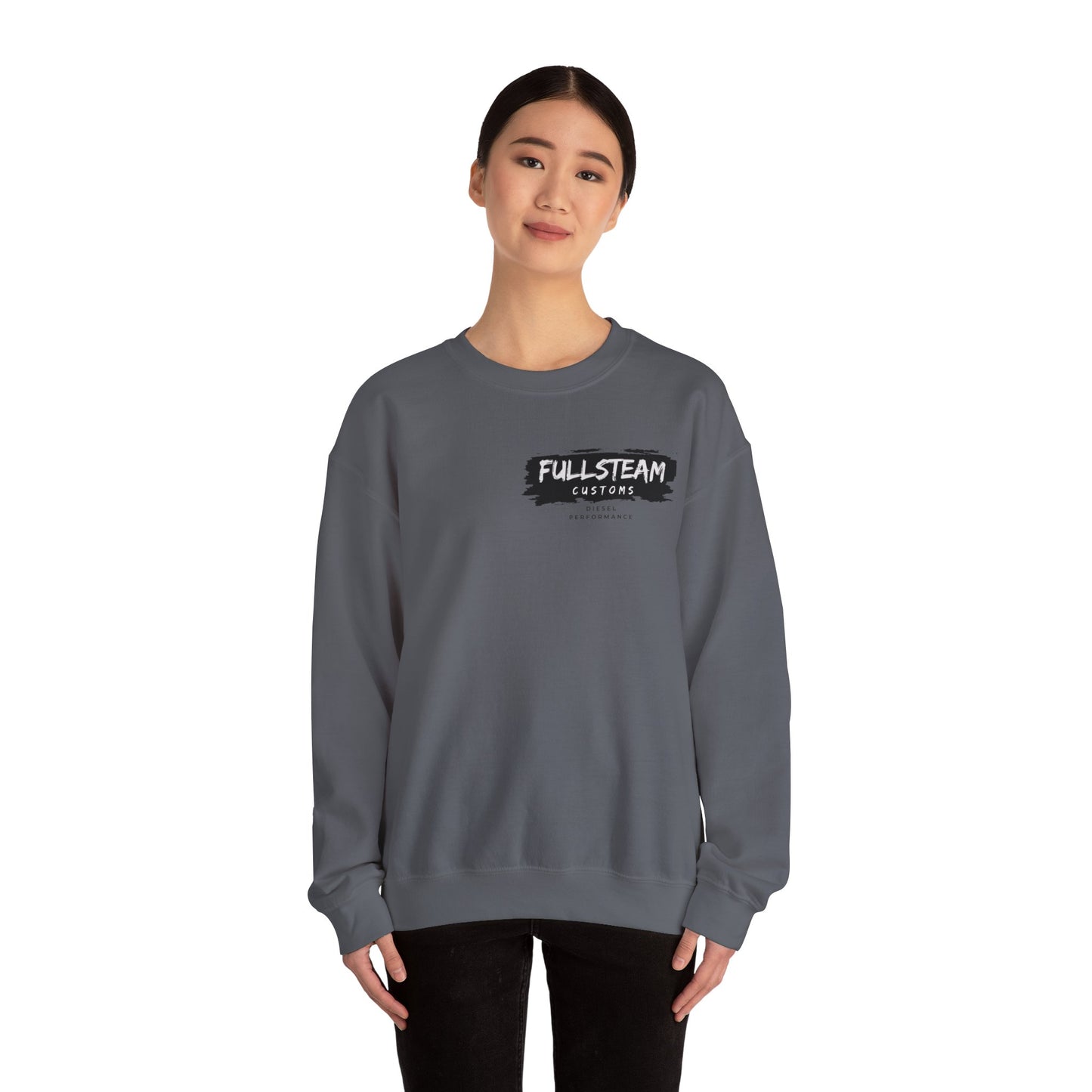 Unisex Heavy Blend™ Crewneck Sweatshirt with Bold Graphic Design, Perfect for Casual Wear, Gift, Streetwear, Unique Style, Everyday Comfort