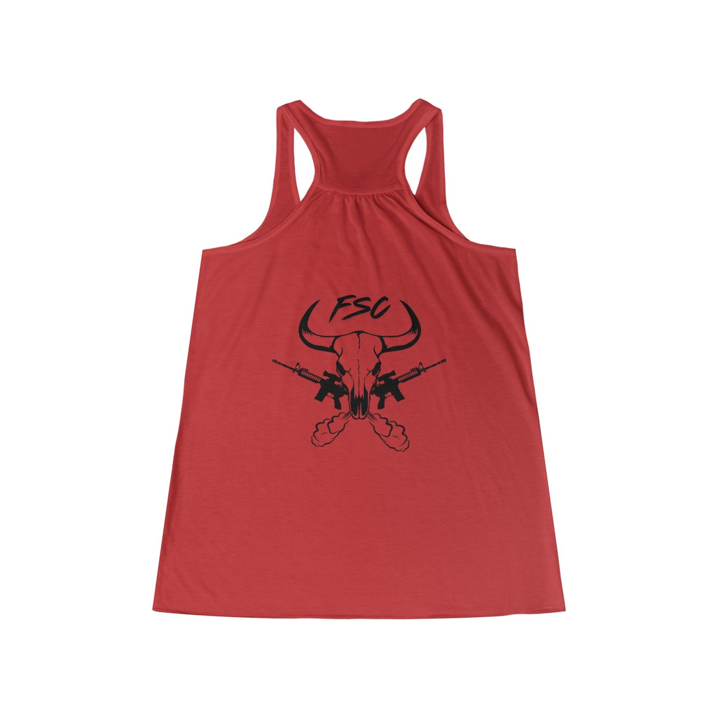 Empowered Women’s Flowy Racerback Tank Top - FSO Design