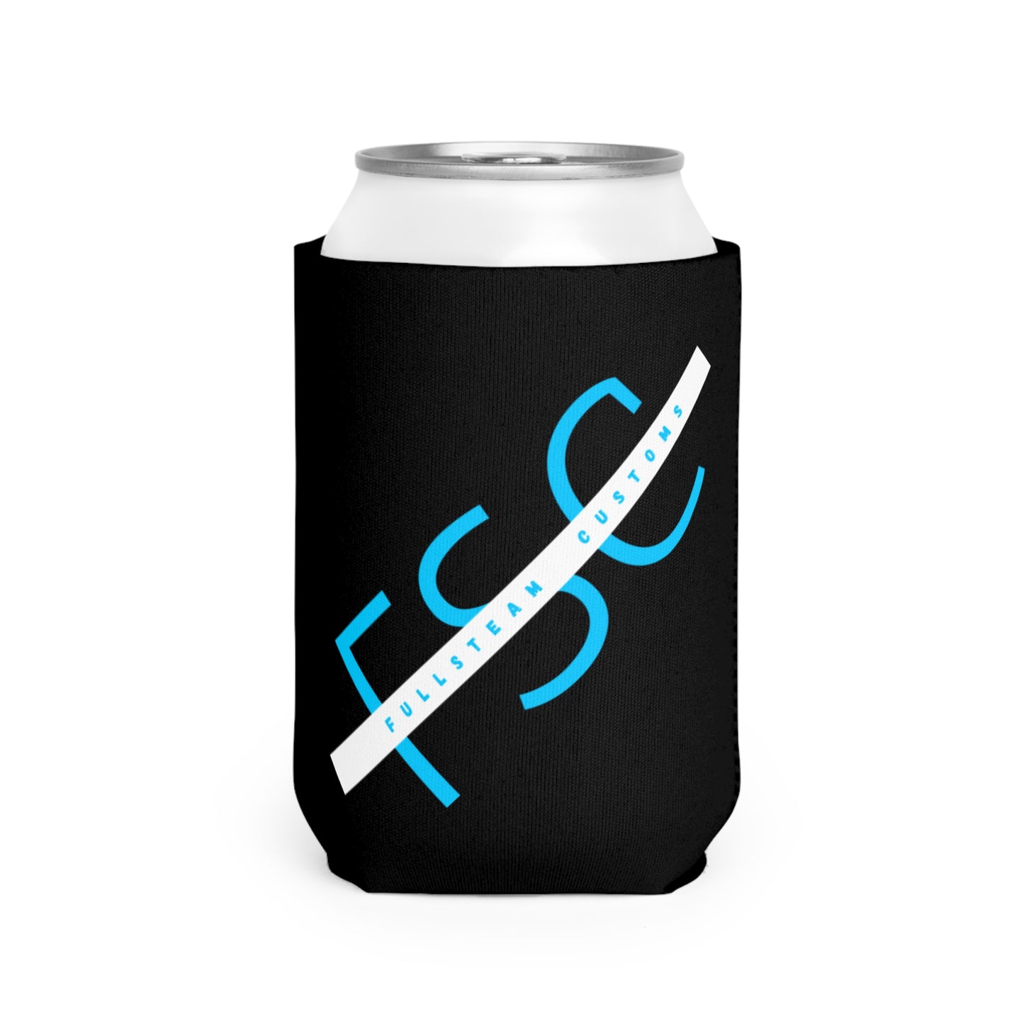Custom Can Cooler Sleeve - FullSteam Customs Design, Fun Party Accessory