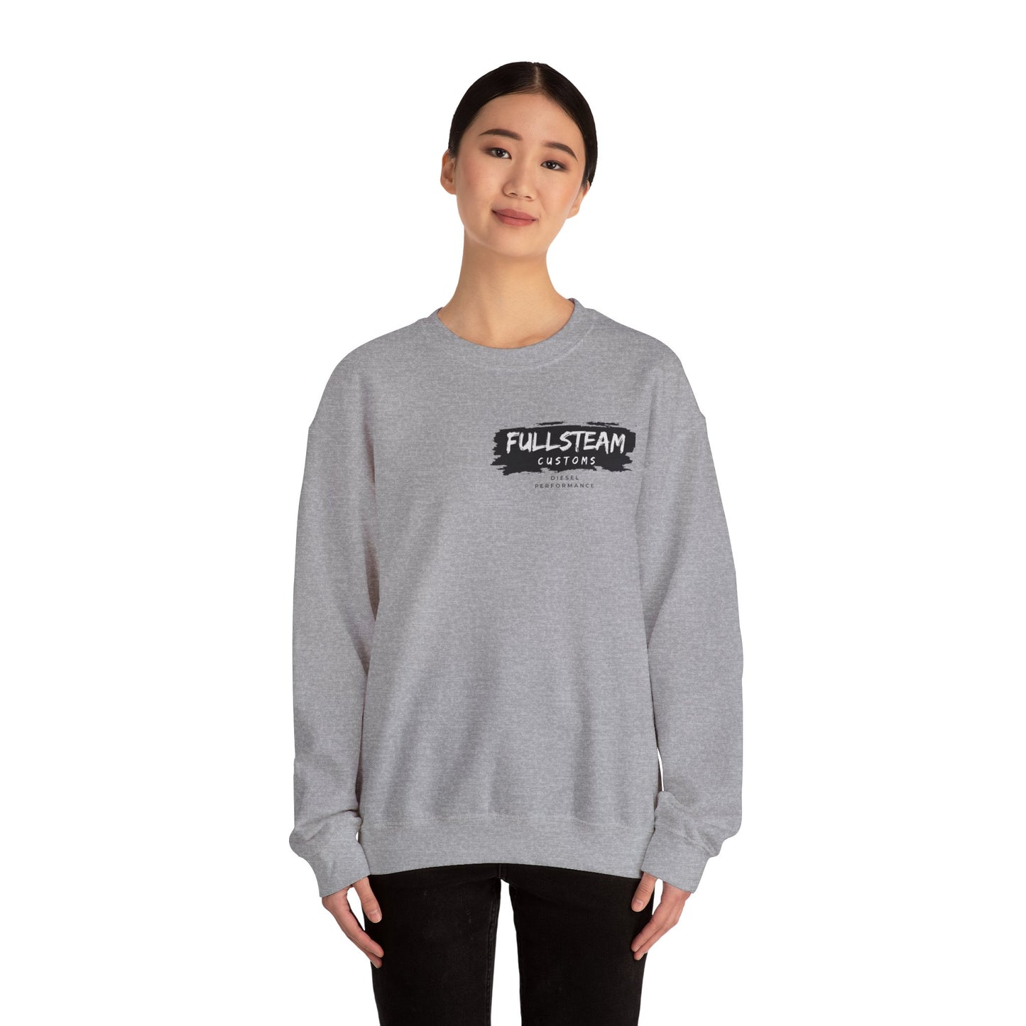 Unisex Heavy Blend™ Crewneck Sweatshirt with Bold Graphic Design, Perfect for Casual Wear, Gift, Streetwear, Unique Style, Everyday Comfort