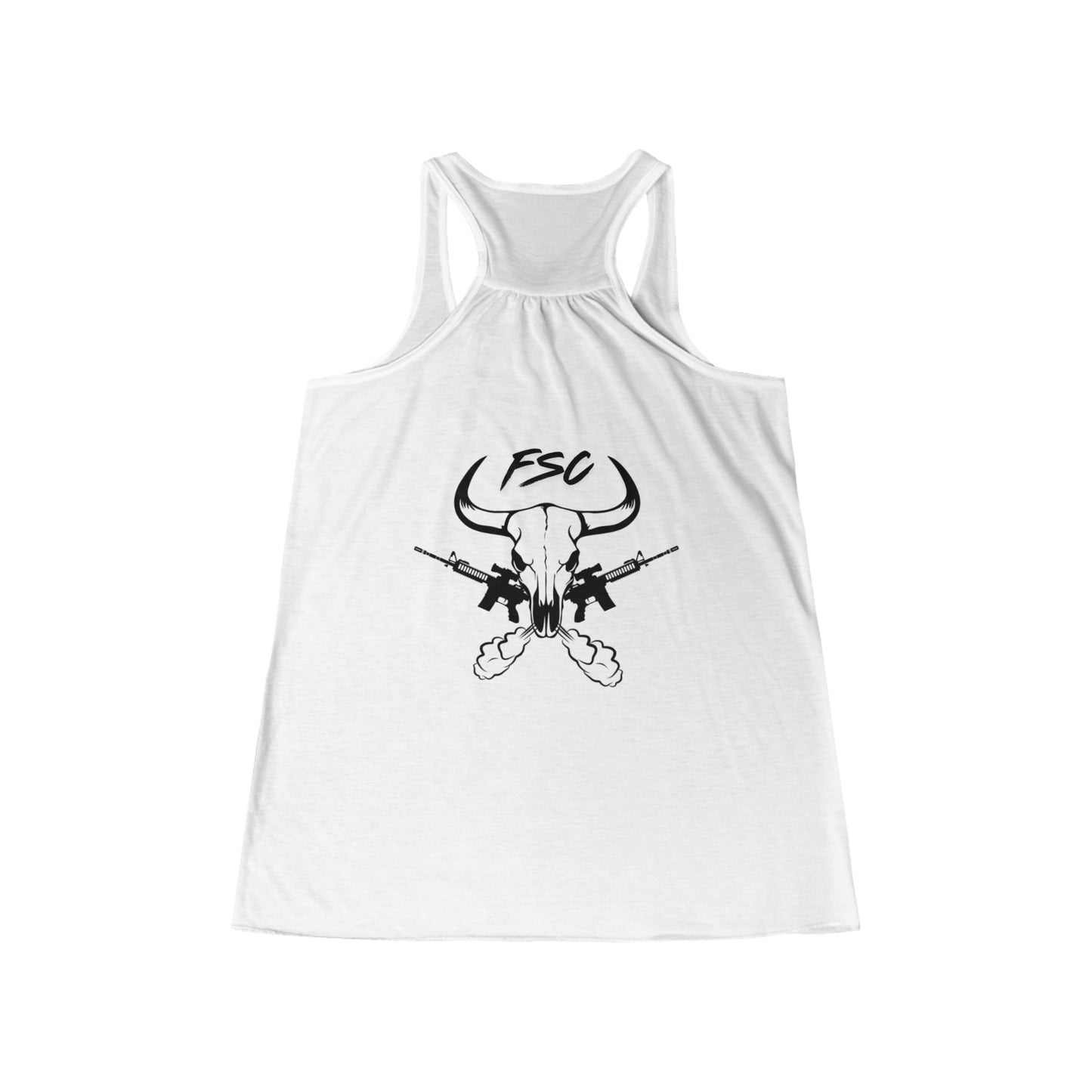 Empowered Women’s Flowy Racerback Tank Top - FSO Design