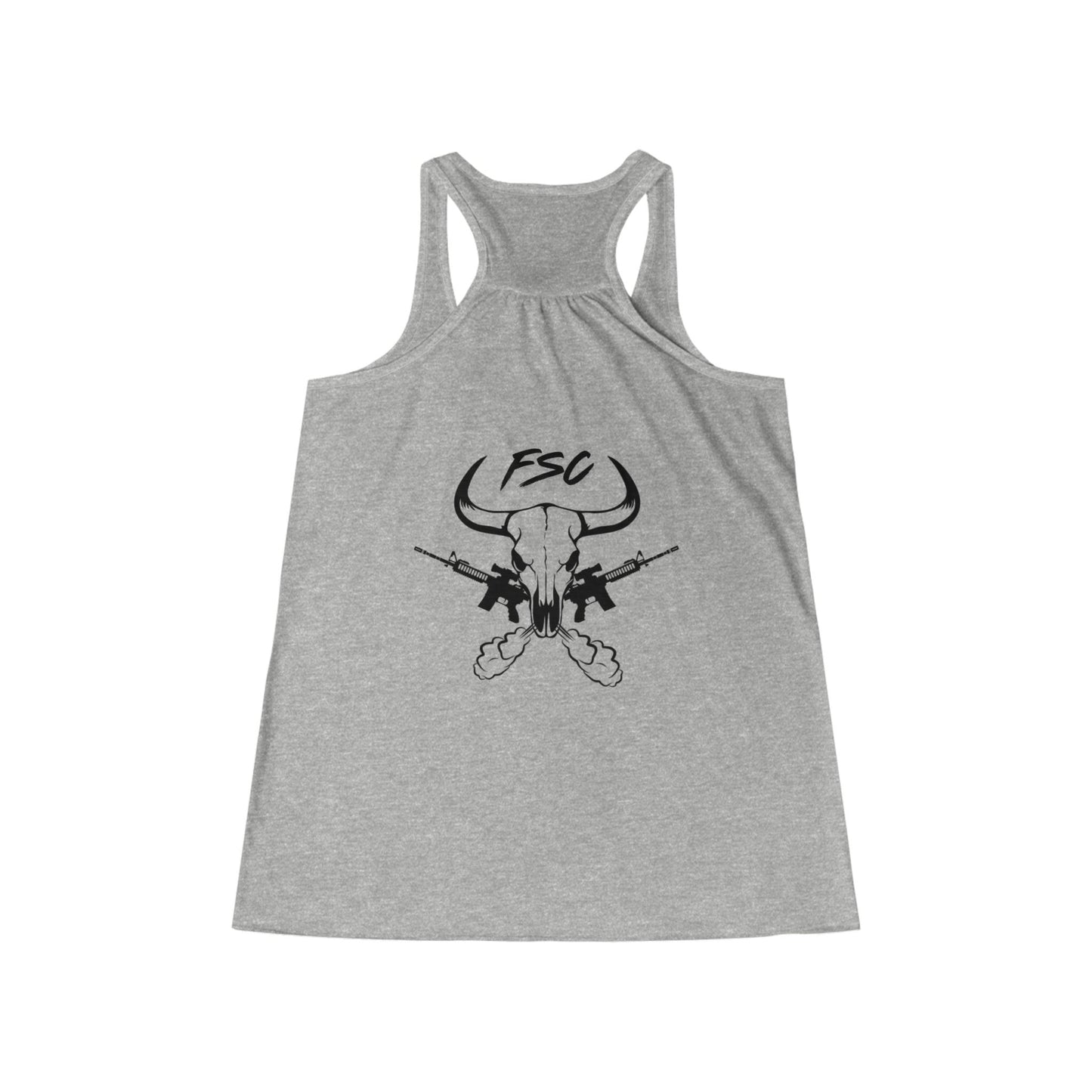 Empowered Women’s Flowy Racerback Tank Top - FSO Design