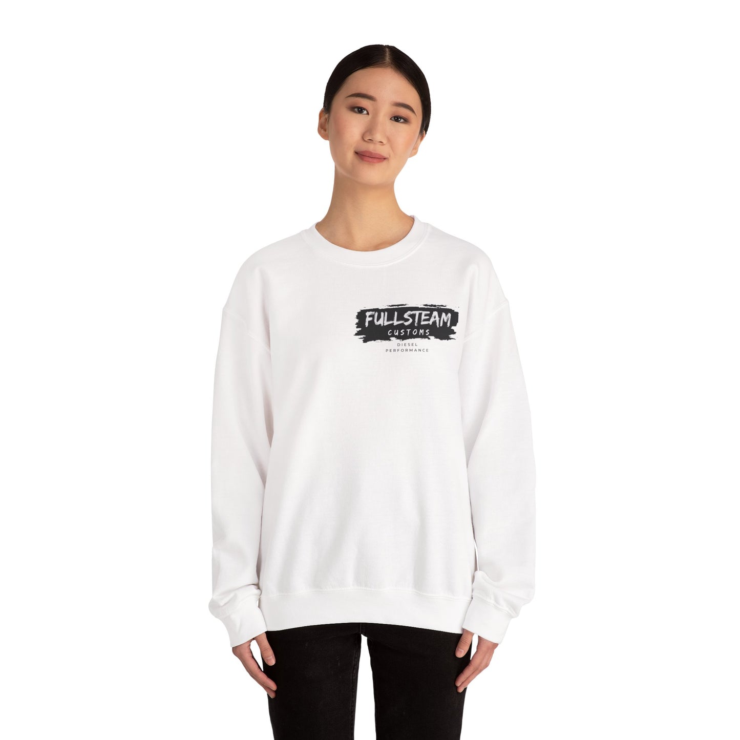 Unisex Heavy Blend™ Crewneck Sweatshirt with Bold Graphic Design, Perfect for Casual Wear, Gift, Streetwear, Unique Style, Everyday Comfort