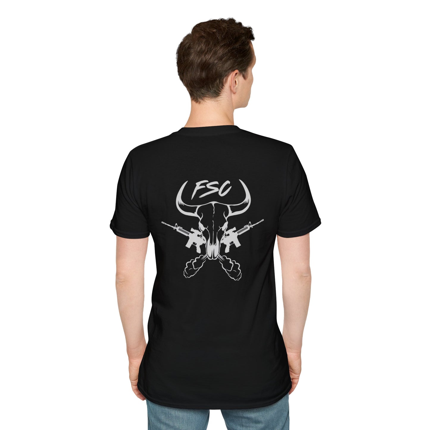 FSC Graphic Unisex Softstyle T-Shirt - Bold Design for Outdoor Enthusiasts