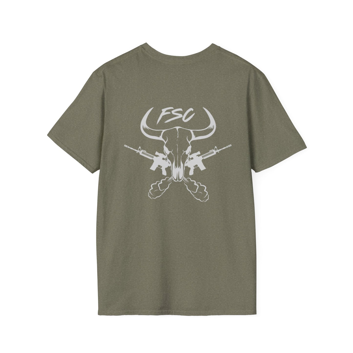FSC Graphic Unisex Softstyle T-Shirt - Bold Design for Outdoor Enthusiasts