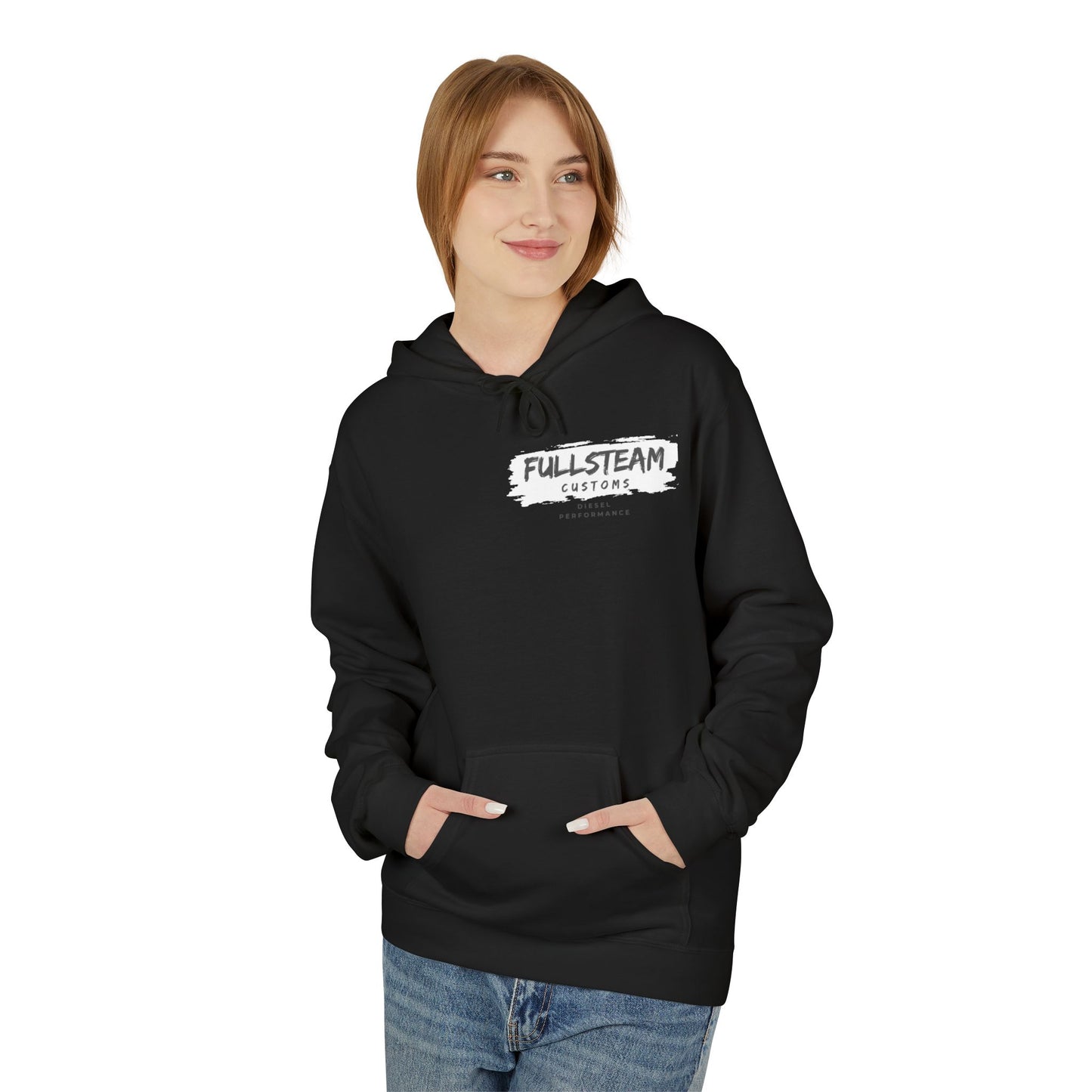Custom Graphic Fleece Hoodie for Truck Lovers, Perfect for Casual Wear, Gift for Him, Card Game Theme, Everyday Style